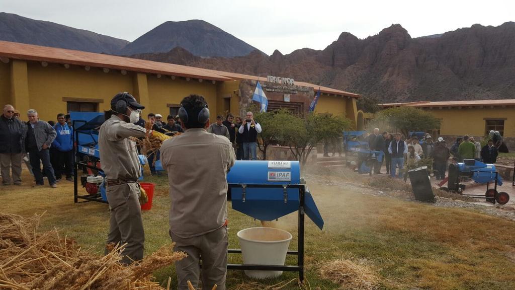INTACIPAF's tweet photo. Momentos vividos en Posta de Hornillos #Jujuy, #IPAFNOA, durante la jornada Proceso innovación tecnológica #Quinua https://t.co/eUALiRWbXM