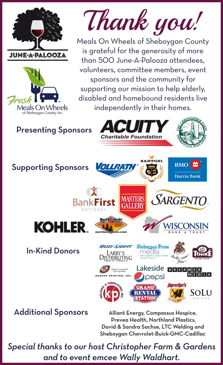 FreshMOWSC's tweet image. Thank you all for helping make @JuneAPalooza our most successful event yet! And to @CFG580 for hosting.