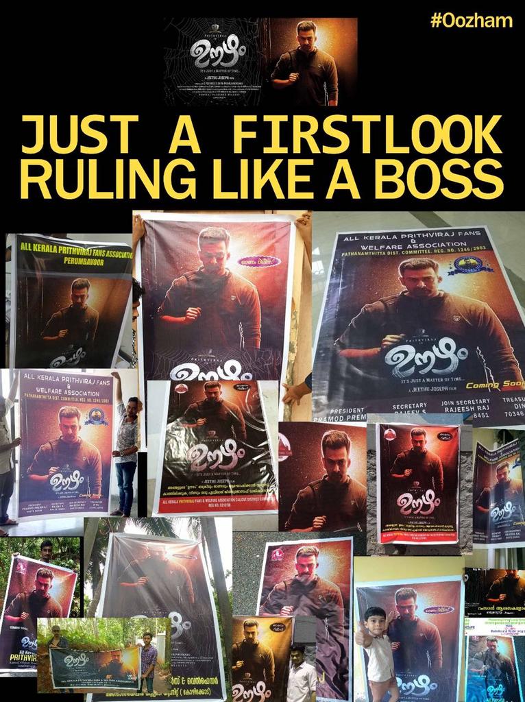 kboxstats's tweet photo. #Prithviraj #Oozham fans on full gear !!!! #PR94 On the way :) https://t.co/I73sIyxfiU