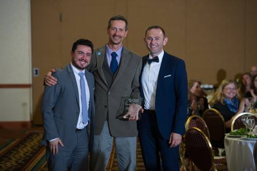 samhsagov's tweet image. SAMHSA receives Distinguished Partner Award from Council of State and Territorial Epidemiologists @CSTEconference!