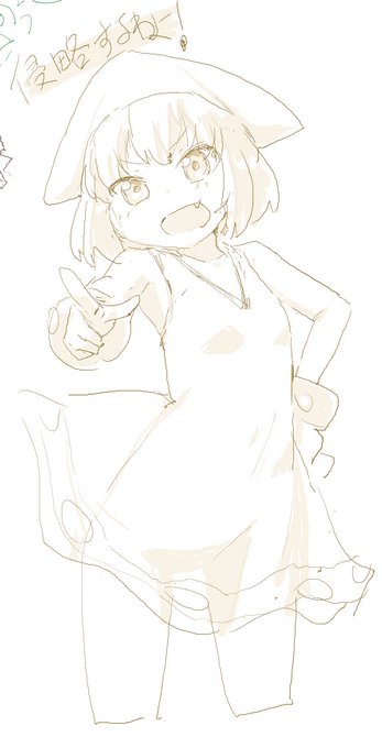 久しぶりに絵チャで遊んで楽しかった! イカチューシャ 