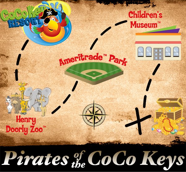 OMACocoKey's tweet image. Ahoy! There be $119/night &amp;amp; $89/for a second night + 4 free waterpark passes per day: hubs.ly/H03vdlb0