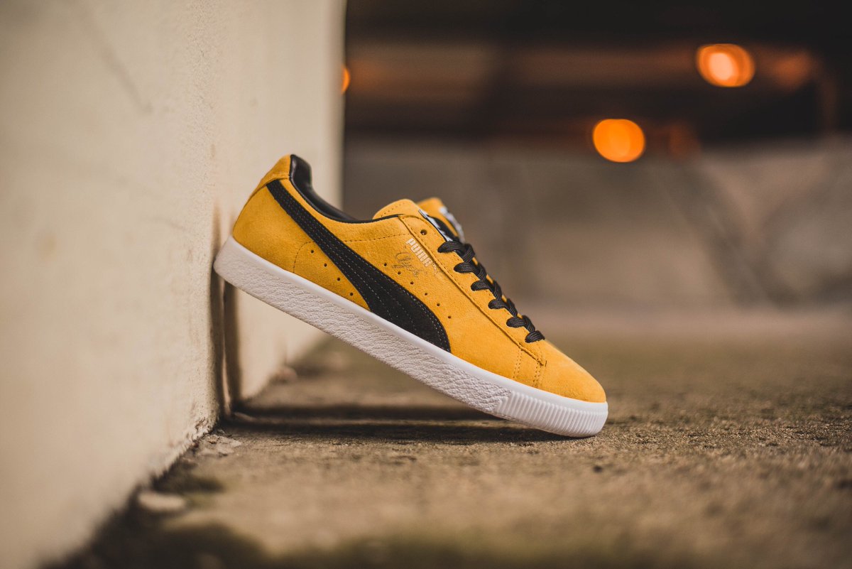 puma clyde gold