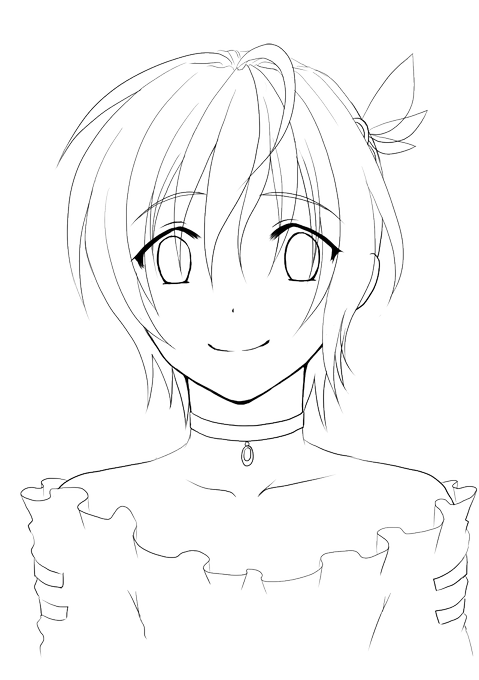 線画を晒すと誰かが色を塗ってくれるかもしれないのtwitterイラスト検索結果 古い順