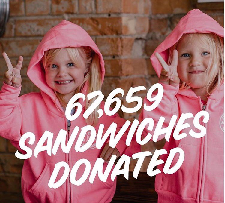 Shoutout to #EvenStevensBoise for their June sandwich donations!! They now have 28 non-profits from UT-ID! 👏🏼