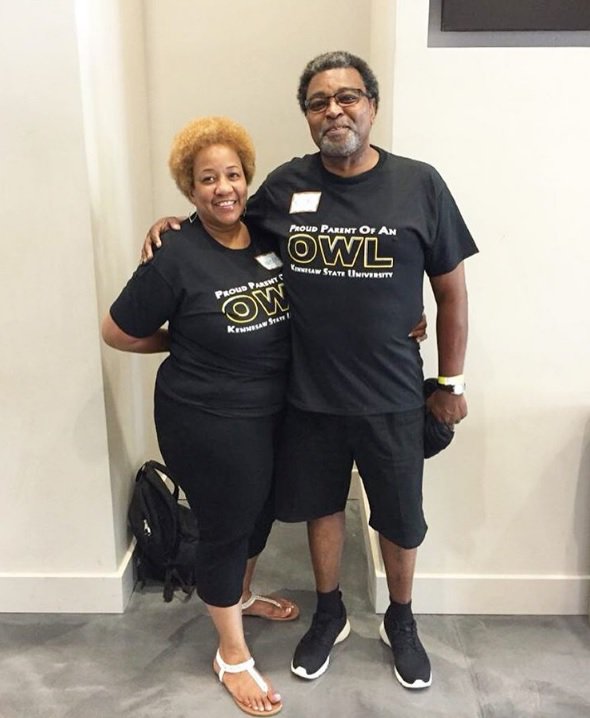 KSUIgnition's tweet image. When guests come to orientation showing their Owl spirit.... Our hearts grow a few hundred sizes! 💛 #OwlFamily