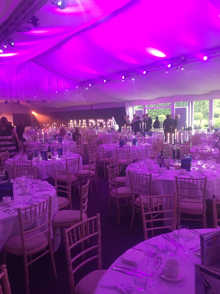 billy_grinsted's tweet photo. The scene is set @SXBusinessAward and the clock is ticking... Looking forward to a great night! #blackjacketevents https://t.co/8Vo4ynpaLj