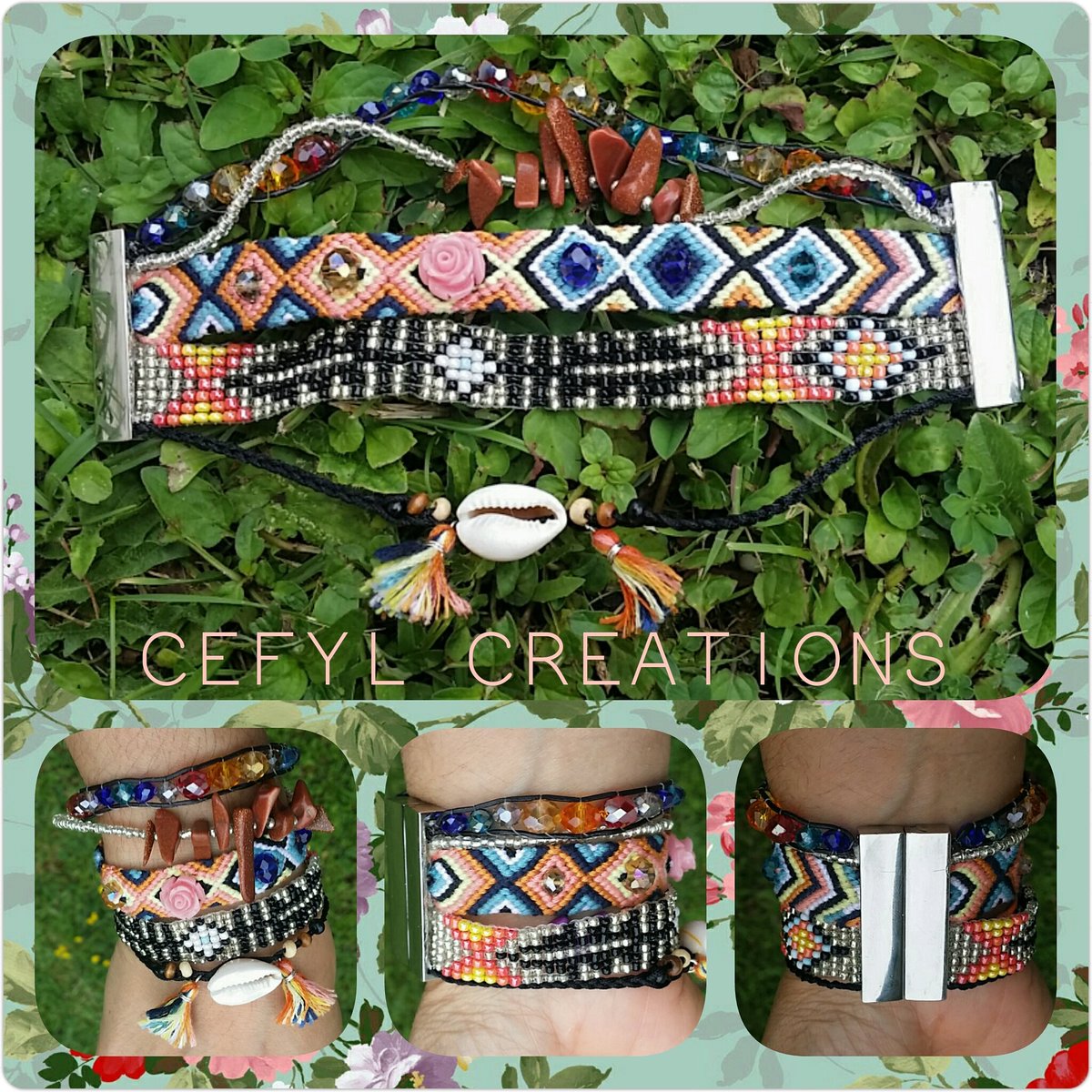 CefylCrea's tweet photo. #CEFYLCREA #bracelet #multirangs #ROSEBOHEME #pulseras https://t.co/jTTAnAALxq