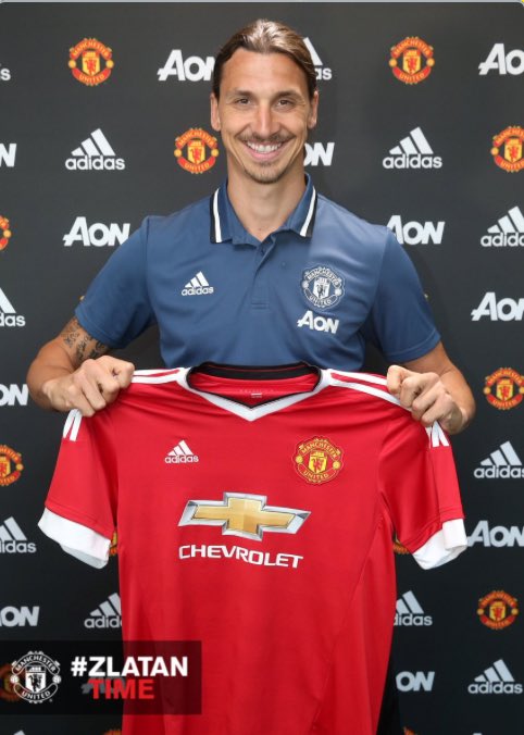 iSportsplus's tweet photo. @Ibra_official has signed for @ManUtd #ZlatanTime https://t.co/edtrtiPwFq