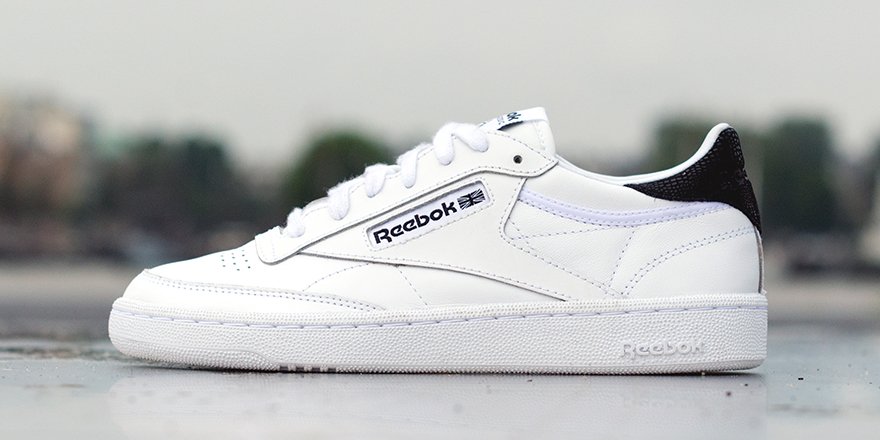 Reebok Club C 85 in soft White leather 