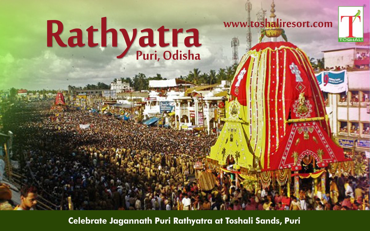 purirathyatra's tweet photo. Annual Car Festival of Lord Jagannath LIVE Darshan from Puri BOOK NOW at  +91 - 9937003223  or bbsr@toshali.in https://t.co/qQkykyN6TY