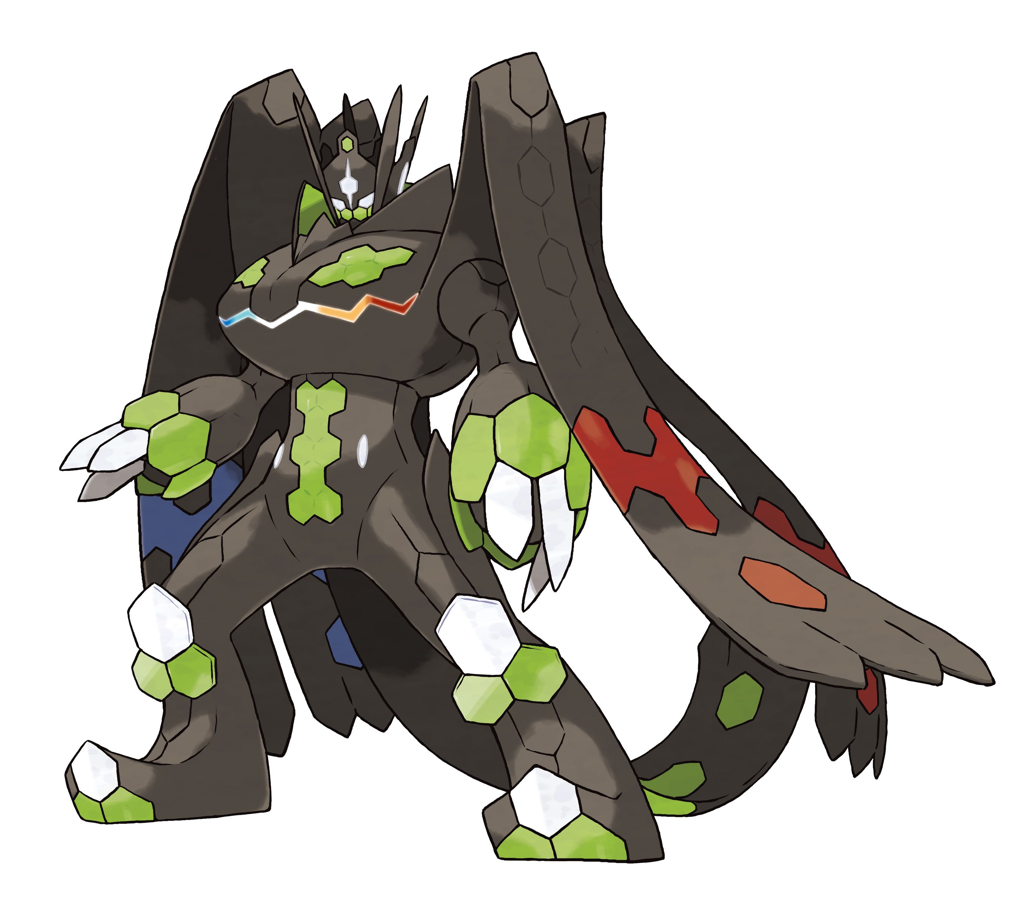 6. Serebii Picture: High quality artwork of Zygarde Complete Forme. 