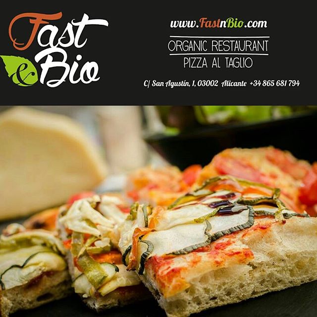 fastnbio's tweet photo. Fast &amp; Bio Organic Restaurant 
PIZZA AL TAGLIO 
#vegan #eco #vegetarian #alicante #franquicia 
www.fastnbio. https://t.co/HDLhUKQRku