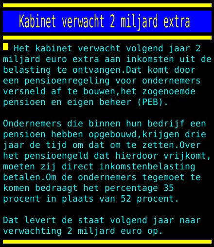 BNanninga's tweet photo. Raden waar dat heen gaat! Europa? #besteden #zorg en #onderwijs RT @Teletekst: Kabinet verwacht 2 miljard extra https://t.co/XzYpiBgCTe