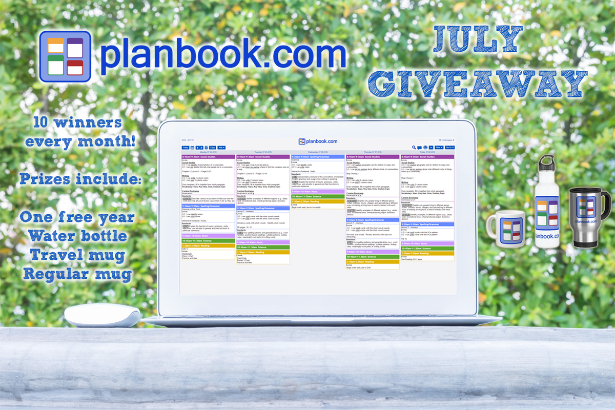 planbookcom's tweet photo. If you're following us on Twitter, you're entered to win! Mention us in a tweet to add your name again. (: https://t.co/8xqq7PLRcL