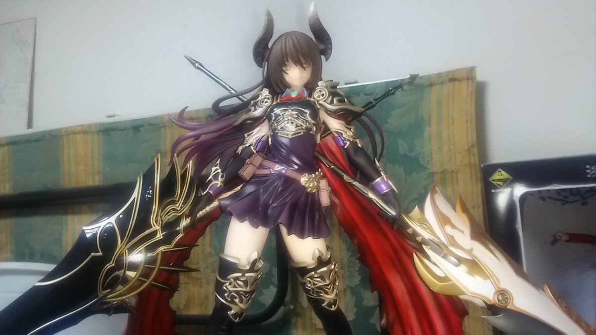 コトブキヤで発売された神撃のバハムートのフォルテのフィギュアが届いて 2ページ目 Togetter