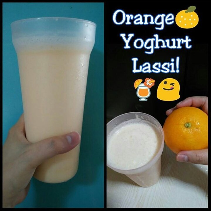 Avalon_Plus's tweet photo. My ideal post-run meal is #Orange Lassi because it's like a #recovery drink for #champions aft a #run! #SCMS2016DQ https://t.co/UZe9vGyU8J