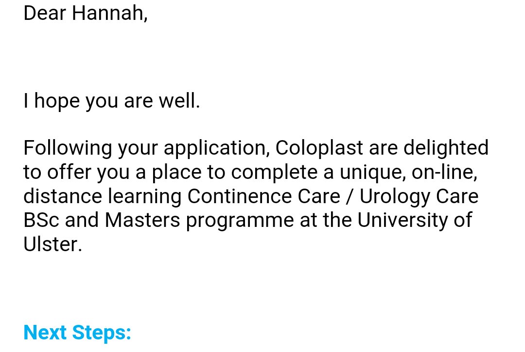 hkitchx's tweet photo. Beaming from ear to ear.  Thankyou Coloplast @Coloplast_UK @UlsterUni @TeamClaytonULHT https://t.co/nlZBKWmGof