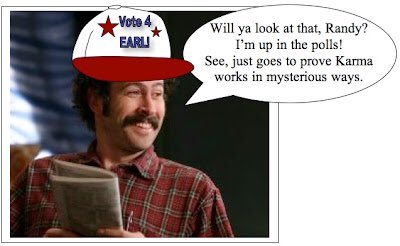 AmrakGear's tweet photo. Earl Hickey for President #whynot #slimpickings #karma #mynameisearl @amrakgear @amrakgear https://t.co/Pd8nHP3iHz