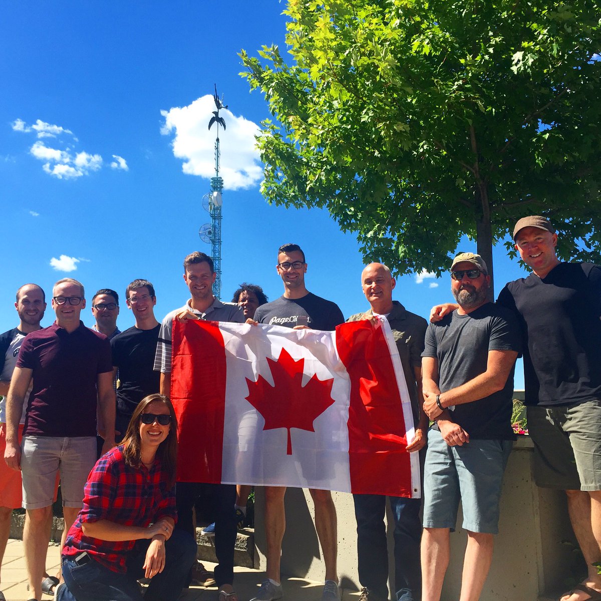 Happy #CanadaDay from the PageCloud team!