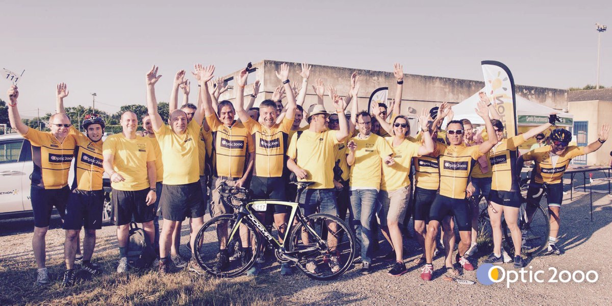 optic2000's tweet photo. Un grand bravo aux 275 participants qui ont défié le #MontVentoux et rapporté pour @Telethon_France 10000€ 🚲 https://t.co/Ag8wFmTVqz