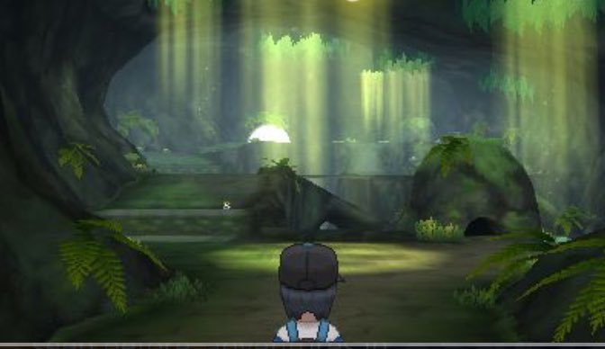 にかいち この木漏れ日っぽい光の差してる洞窟 か森のダンジョンはどこだろうなー 森や洞窟は多そうだけど ウラウラ島 ハワイ島 の西の森か ポニ島 カウアイ島 の北奥のでっかい樹あたりか