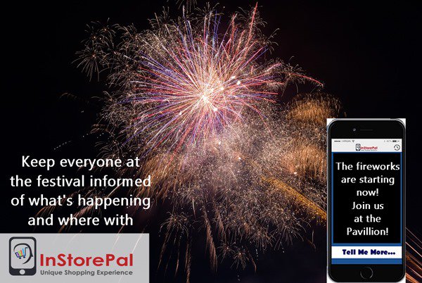 InStorePal's tweet photo. Keep everyone at the festival informed of what's happening and where with InStorePal.
 https://t.co/OepfVrVaay https://t.co/ZnAnl5vigX