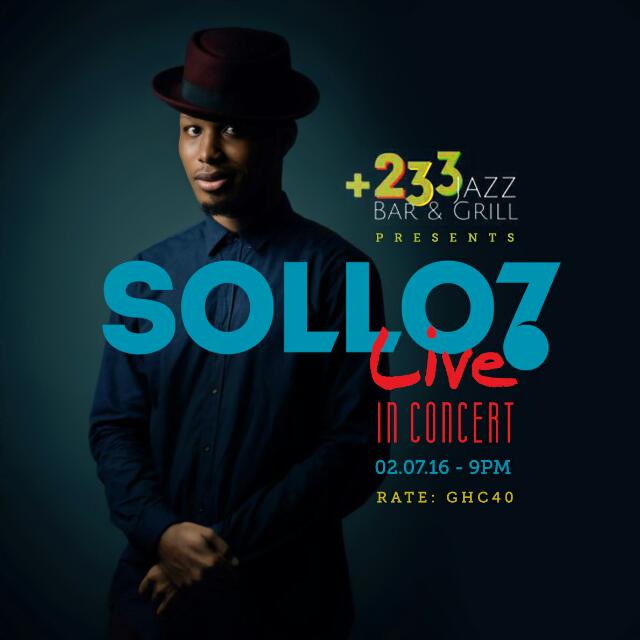 selase_reuben's tweet photo. #SOLLO7 live in concert inside +233 JAZZ BAR & GRILL 02.07.16 9PM. #Jollof #NoJollofNoParty. #Sollo7Concert https://t.co/nqqfHhPAUc