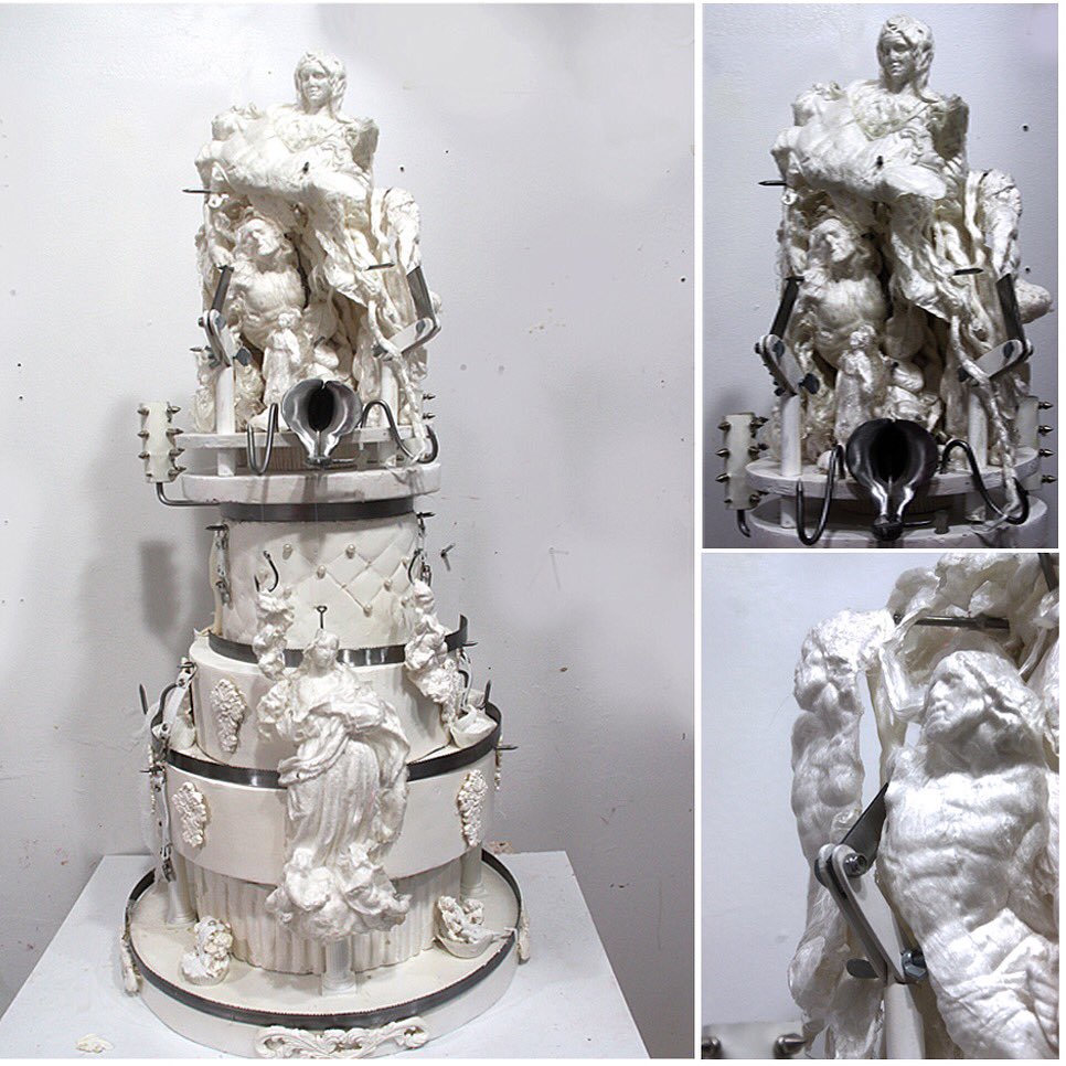 pablogl_art's tweet photo. #silk #cake from #silkworks next Friday showing in #bushwick #border2016 more https://t.co/Ewc1RUR6k3 https://t.co/lr4eRGZc5Q