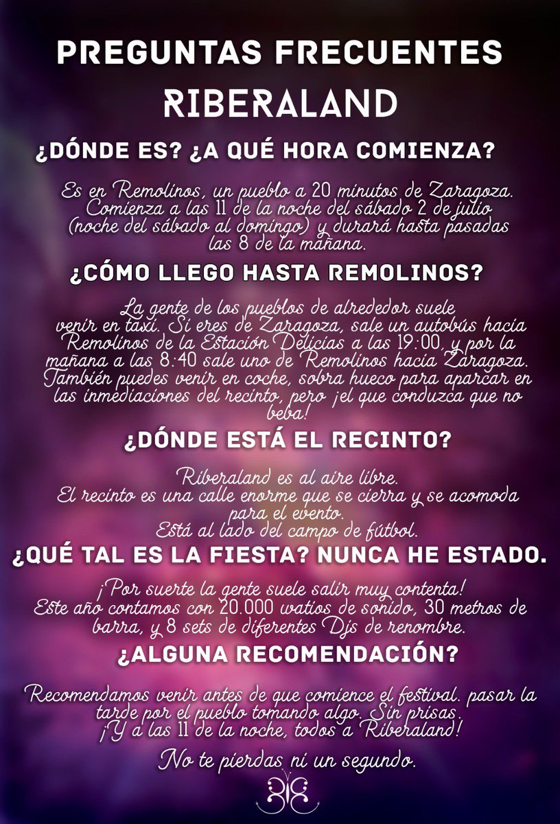 Mañana es el gran día y... ¡NO QUEREMOS QUE OS QUEDÉIS CON NINGUNA DUDA!