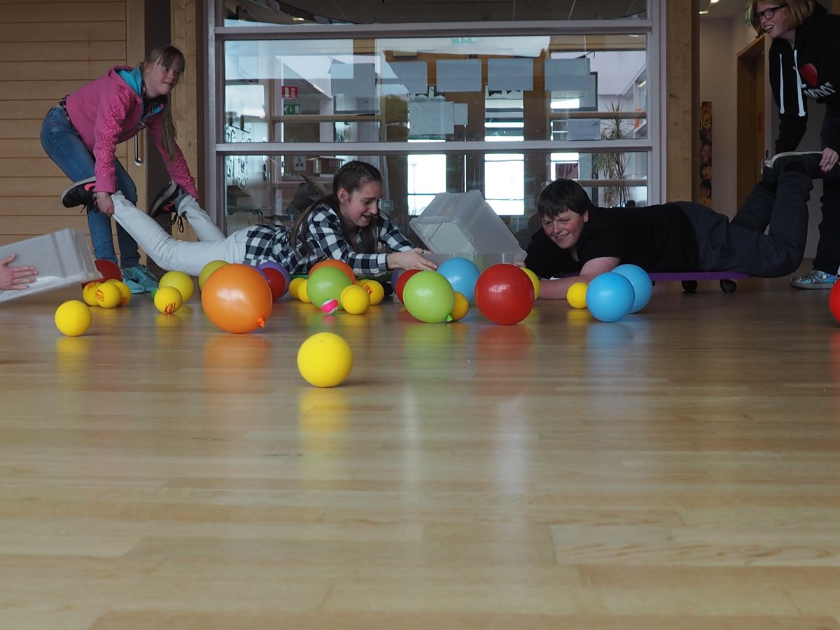 IsobelMair's tweet photo. and the Human Hungry Hippo fun continues........... #fridayfun https://t.co/GVjFszU7h4