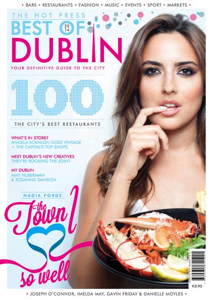 louisemcsharry's tweet photo. Nothing against these gals, but why does this magazine about Dublin have to have a sexy girl on it ever year? https://t.co/zwv08IWHEv