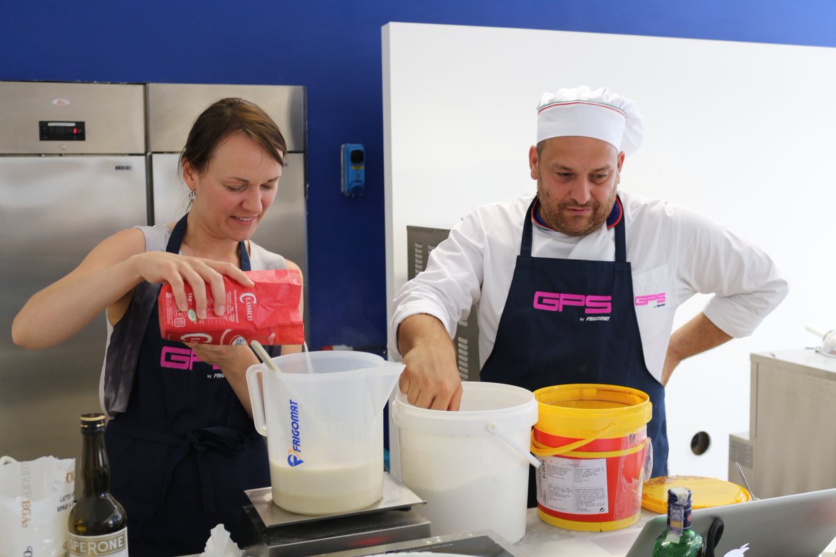 FrigomatSrl's tweet photo. 28 e 29 Giugno - Gelato Professional School by Frigomat - corso base di gelateria per cliente lituana. https://t.co/6efctJkLuS
