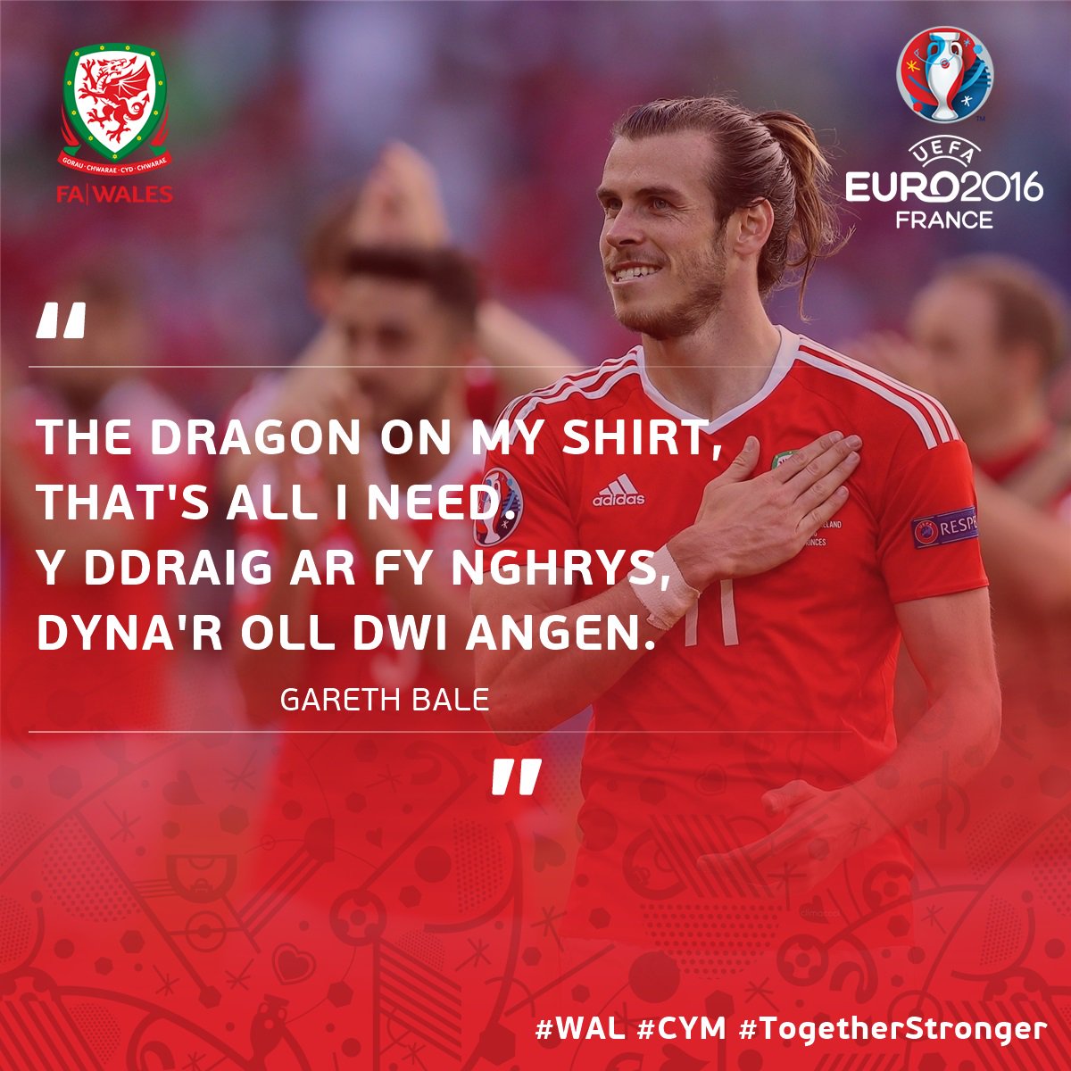 FAWales's tweet photo. Show us how proud you are to wear the #DragonOnMyShirt #TogetherStronger https://t.co/6C8Kasx8vt