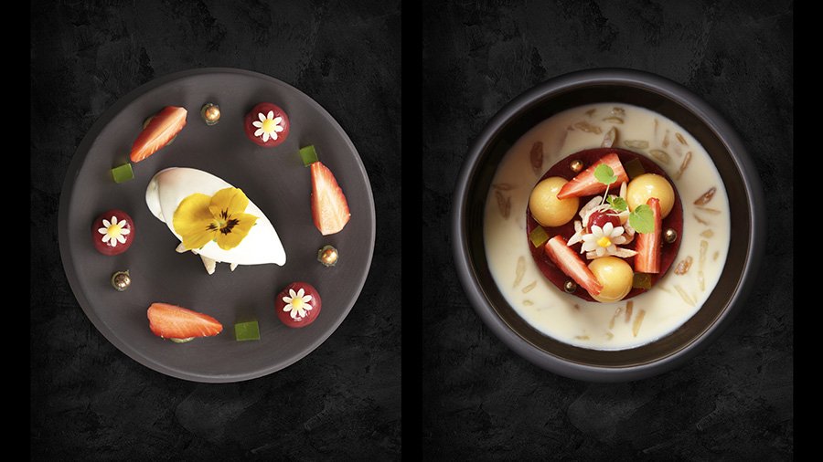 Who would like to taste the new strawberry dessert at L’Arnsbourg-Hôtel K? relaischateaux.com/us/france/arns…