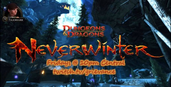 GTGNtv's tweet photo. Don't miss all of the action in #Neverwinter w/ Tig tonight at 10pm CDT on https://t.co/ZmzBeUUWZW https://t.co/bP683nlHO0