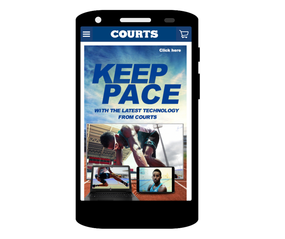 Courtsjm's tweet photo. Our athletes are speeding up to Rio next month & we want all Jamaicans to do the same! Get the #CourtsApp today! https://t.co/wuBbDGBsmC