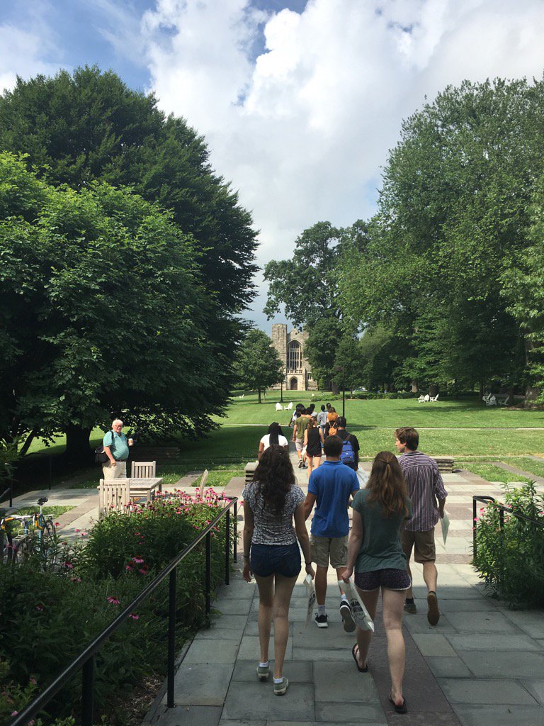 CollegeKnights's tweet photo. Day 5, stop 1 at @SwatAdmissions #summercollegetour https://t.co/IhOMkzOXJ5