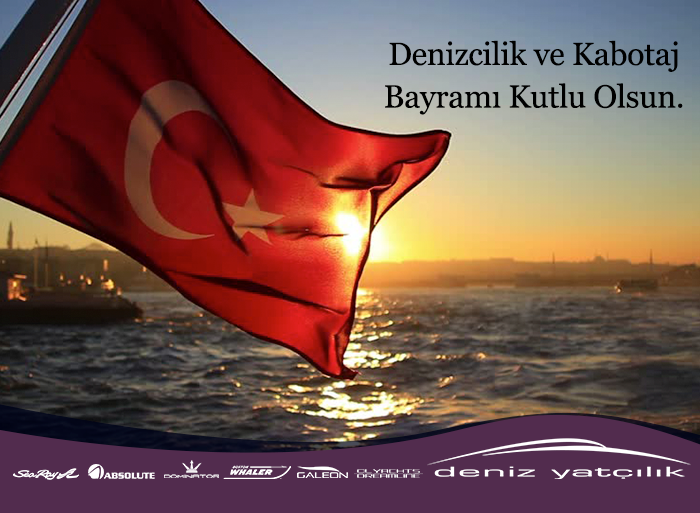 1 Temmuz Denizcilik ve Kabotaj Bayramı kutlu olsun. #DenizYatcilik denizyatcilik.com