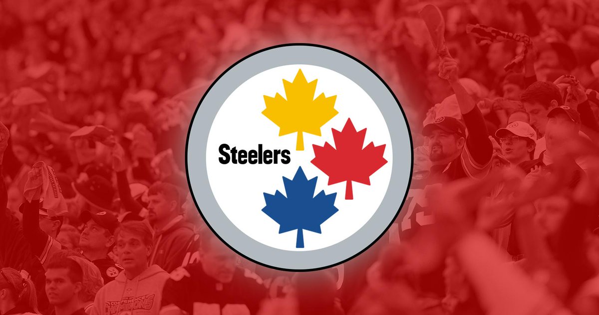 steelers's tweet photo. Happy #CanadaDay to our members of #SteelersNation north of the border. 🇨🇦 https://t.co/WofD392wrf