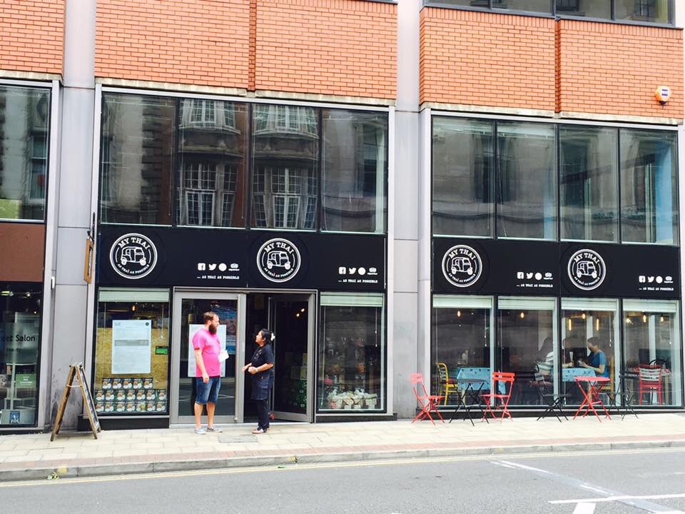 My__Thai's tweet photo. Don't let the weather ruin your weekend get to My Thai Restaurant Manchester and try our #streetfood its hot inside! https://t.co/3AZfjilnFW