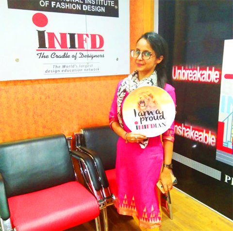 InifdKanpur's tweet photo. One of our student (2013-15) Nitika Kataria is now working wd Orient Craft Gurgaon as merchandiser! #inifdian https://t.co/aJOQ1wG6Rt