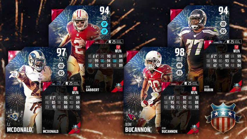 EASPORTS_MUT's tweet photo. More Fourth of July Stars coming to Ultimate Team in MOMENTS! ⭐️ https://t.co/LsWOSMtKfk