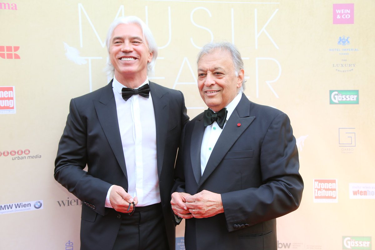Hvorostovsky's tweet image. All in all, a very good week… What a thrill to be honored along Maestro Mehta! #ÖsterreichischerMusiktheaterpreis