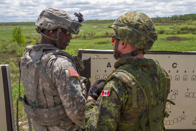 USArmy's tweet photo. Happy #CanadaDay to the @CanadianArmy! Thank you for serving alongside #USArmy Soldiers worldwide. https://t.co/QcB7yMAYD1