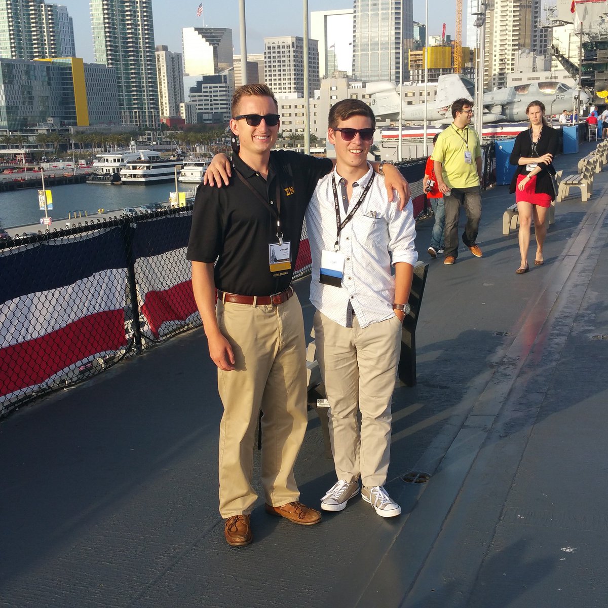 EBSigmaNu's tweet photo. Amazing tour, amazing dinner, and amazing speech from a ΣΝ veteran of the Navy and the USS Midway itself. #GC67 https://t.co/1fGi2zcR0N