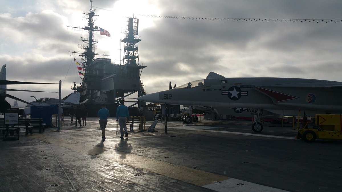 EBSigmaNu's tweet photo. Amazing tour, amazing dinner, and amazing speech from a ΣΝ veteran of the Navy and the USS Midway itself. #GC67 https://t.co/1fGi2zcR0N