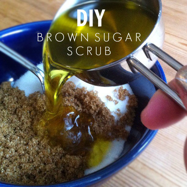 How To Make Brown Sugar Scrub - dld.bz/eE9u2 #exfoliate #naturalskincare