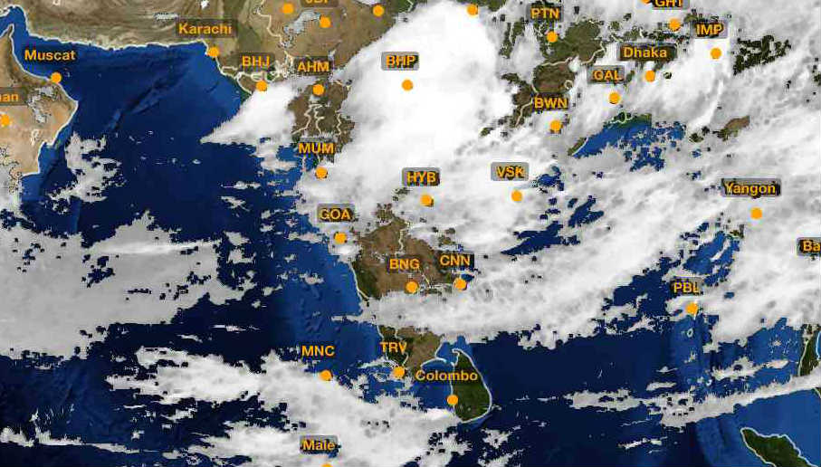 Latest Satellite Images Of Monsoon In India K S Hosalikar On X: 