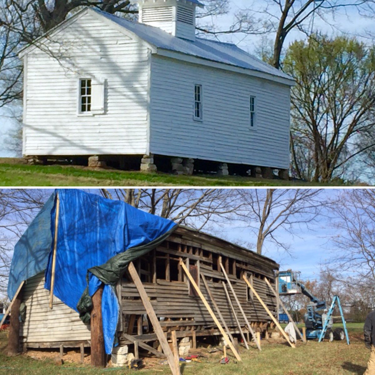 NCSHPO's tweet photo. TN Historical Commission is located at #CloverBottom in #Nashville THC leading by example #HistoricPreservation https://t.co/i6piLLj3Y7